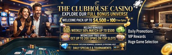 Clubhosue Casino Bonuses